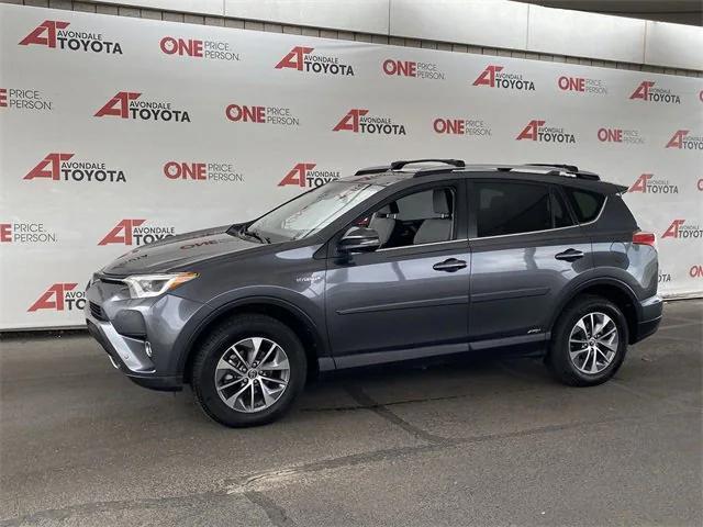 used 2018 Toyota RAV4 Hybrid car, priced at $24,981