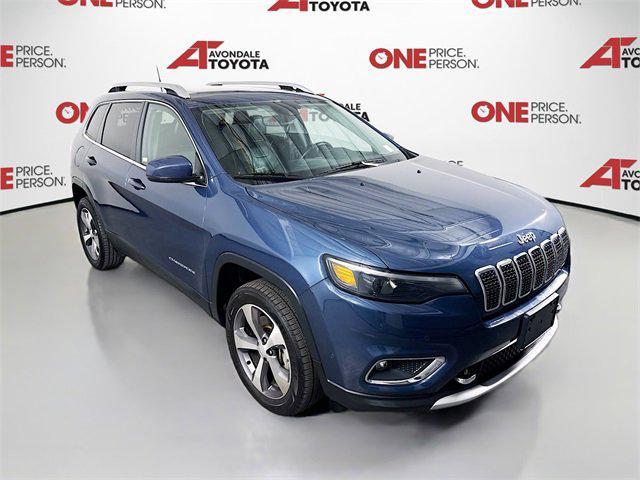 used 2021 Jeep Cherokee car, priced at $21,481