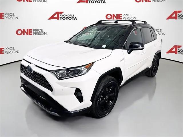 used 2020 Toyota RAV4 Hybrid car, priced at $27,781