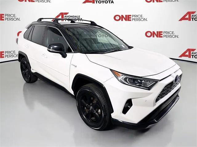 used 2020 Toyota RAV4 Hybrid car, priced at $27,781