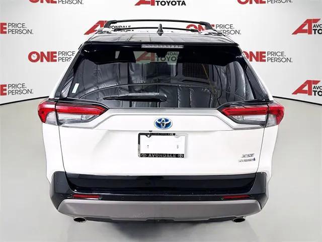 used 2020 Toyota RAV4 Hybrid car, priced at $27,781