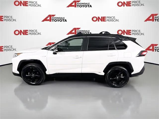 used 2020 Toyota RAV4 Hybrid car, priced at $27,781