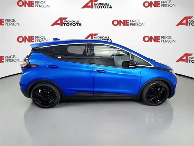 used 2022 Chevrolet Bolt EV car, priced at $18,481