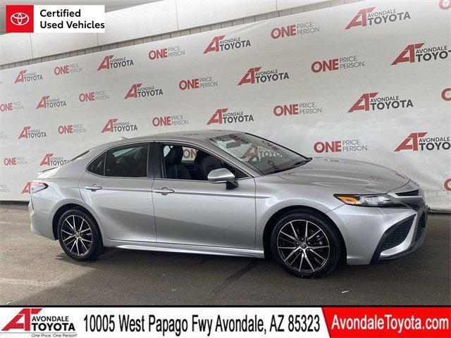 used 2022 Toyota Camry car, priced at $24,981