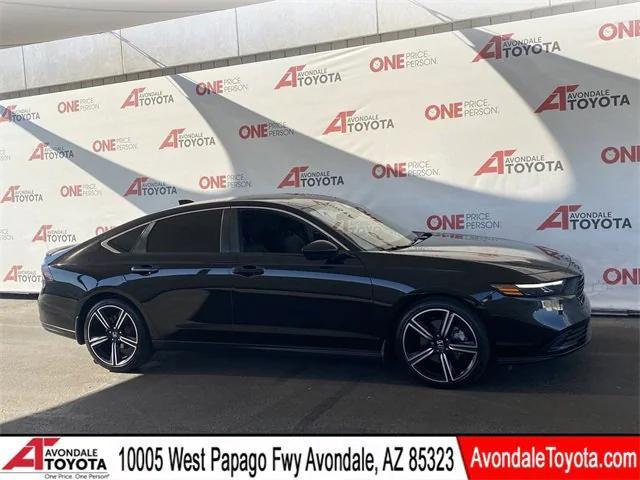 used 2023 Honda Accord Hybrid car, priced at $25,981