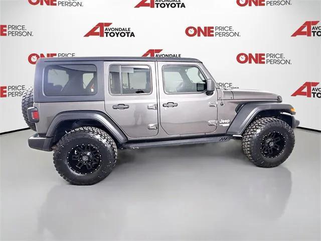 used 2019 Jeep Wrangler Unlimited car, priced at $28,981