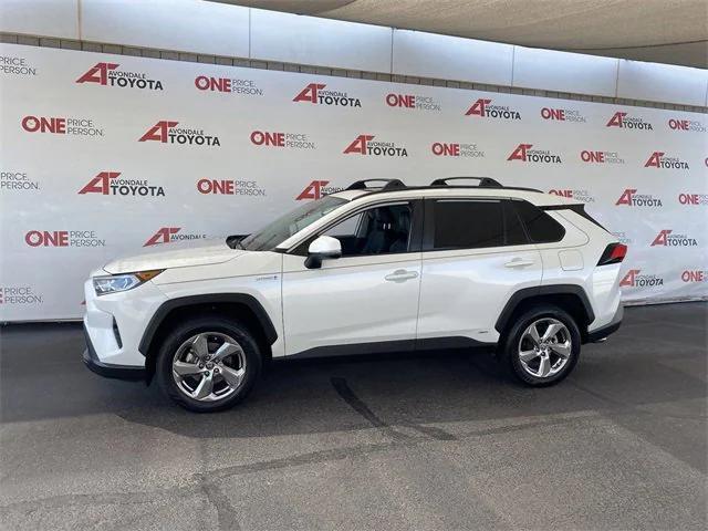 used 2021 Toyota RAV4 Hybrid car, priced at $28,484