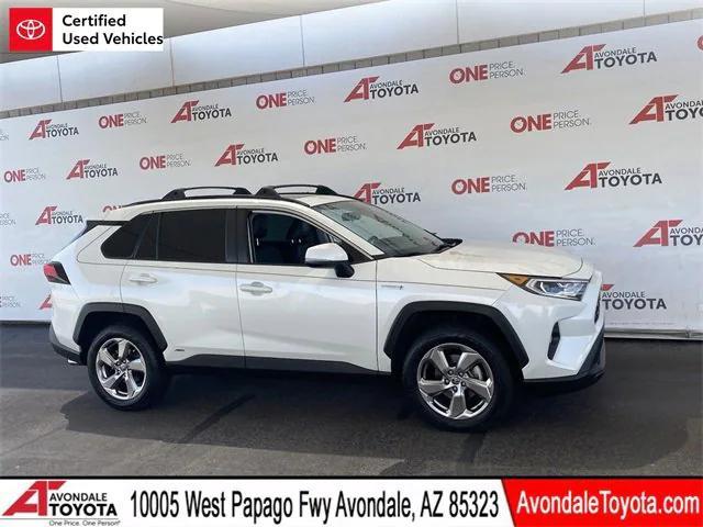 used 2021 Toyota RAV4 Hybrid car, priced at $28,484