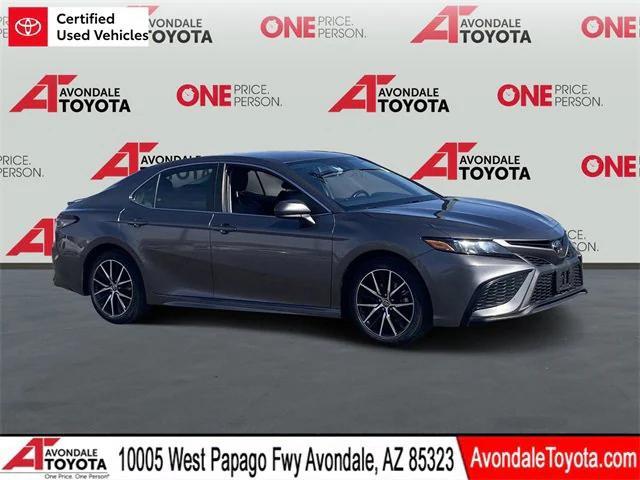 used 2021 Toyota Camry car, priced at $24,781