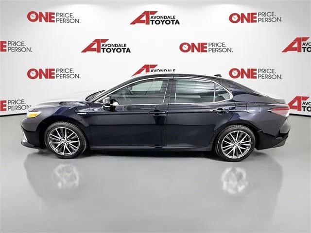 used 2021 Toyota Camry Hybrid car, priced at $28,481