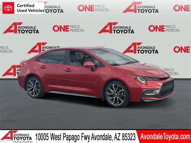 used 2021 Toyota Corolla car, priced at $20,981