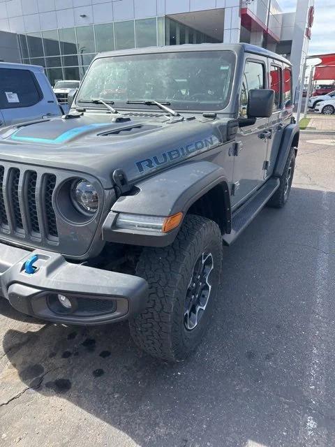 used 2023 Jeep Wrangler 4xe car, priced at $35,481
