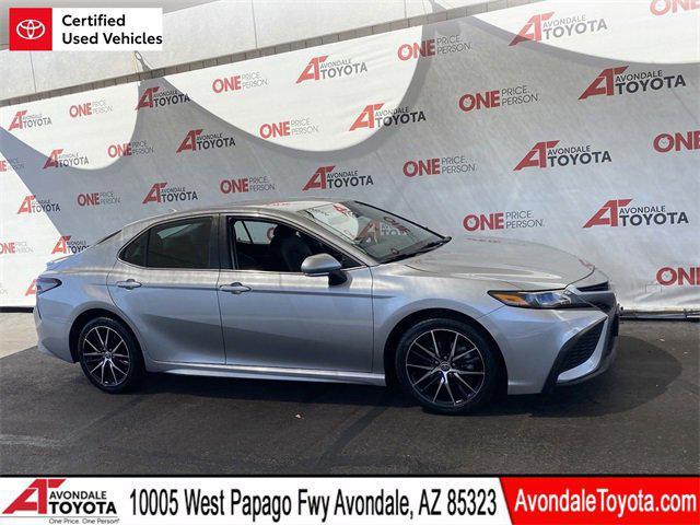 used 2022 Toyota Camry car, priced at $25,483