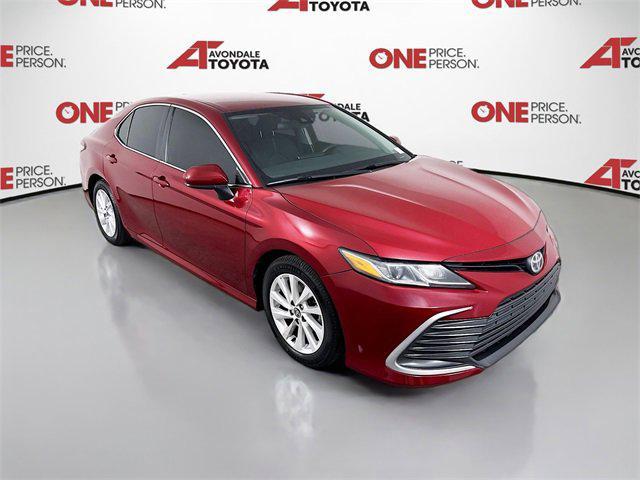 used 2021 Toyota Camry car, priced at $19,486