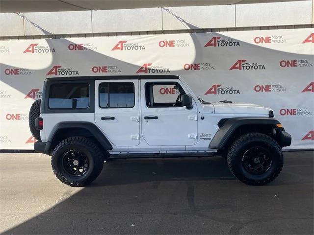 used 2020 Jeep Wrangler Unlimited car, priced at $32,981