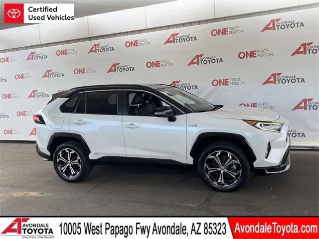 used 2021 Toyota RAV4 Prime car, priced at $37,482