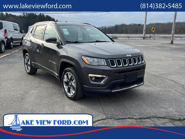 used 2021 Jeep Compass car, priced at $22,805