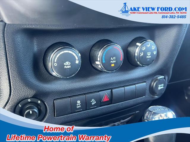 used 2017 Jeep Wrangler Unlimited car, priced at $18,795
