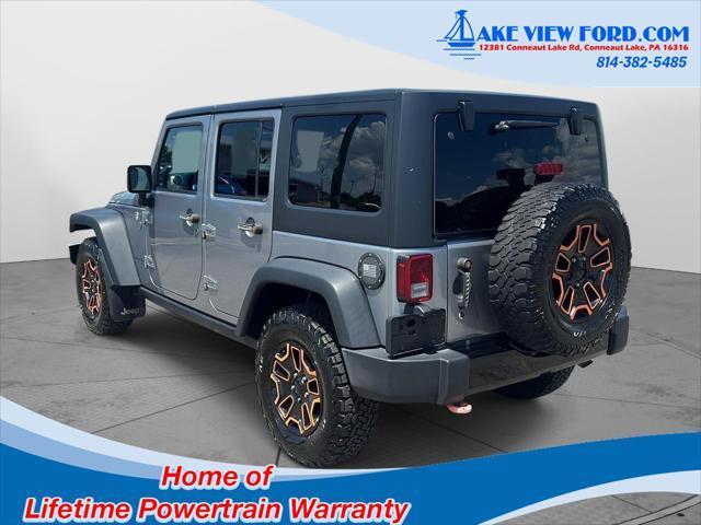 used 2017 Jeep Wrangler Unlimited car, priced at $18,795