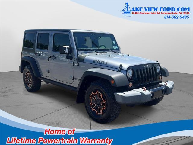 used 2017 Jeep Wrangler Unlimited car, priced at $18,795