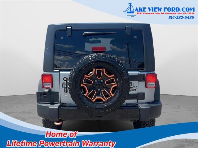 used 2017 Jeep Wrangler Unlimited car, priced at $18,795