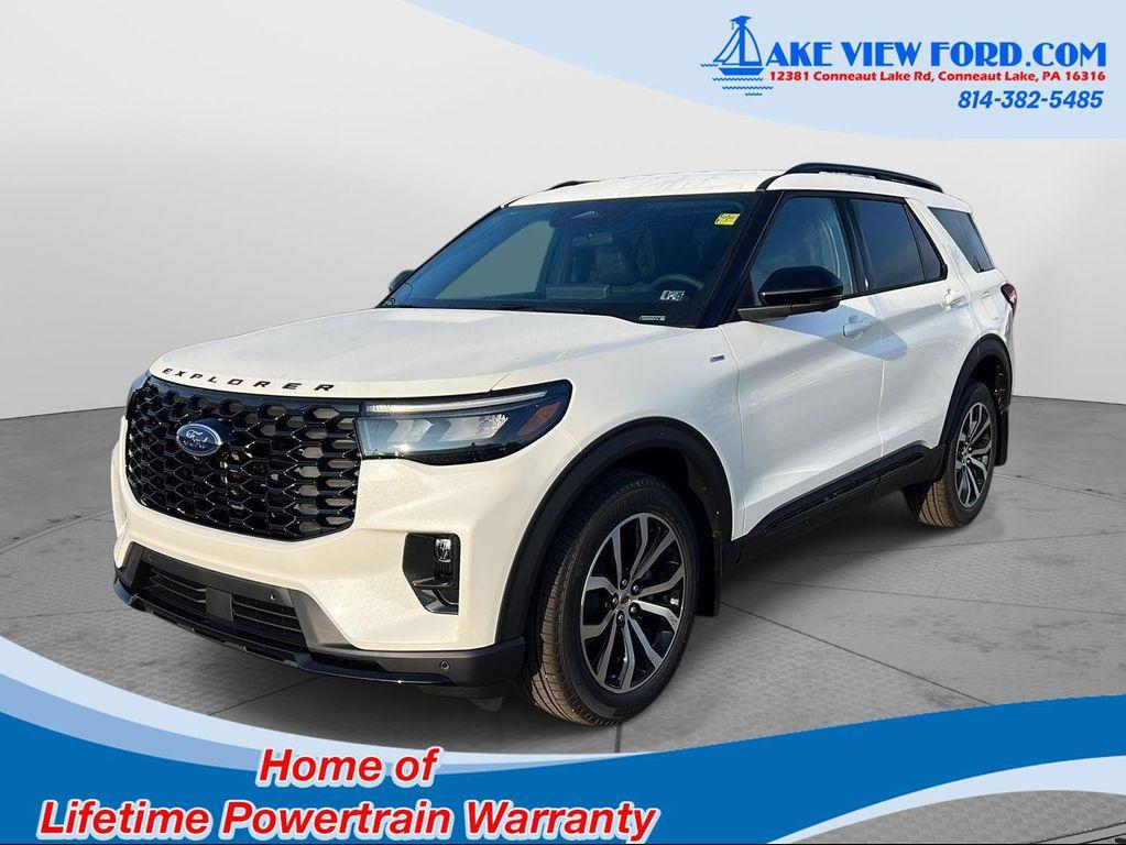new 2025 Ford Explorer car, priced at $50,140