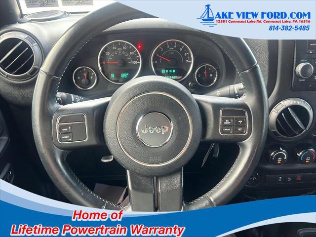 used 2017 Jeep Wrangler Unlimited car, priced at $19,595