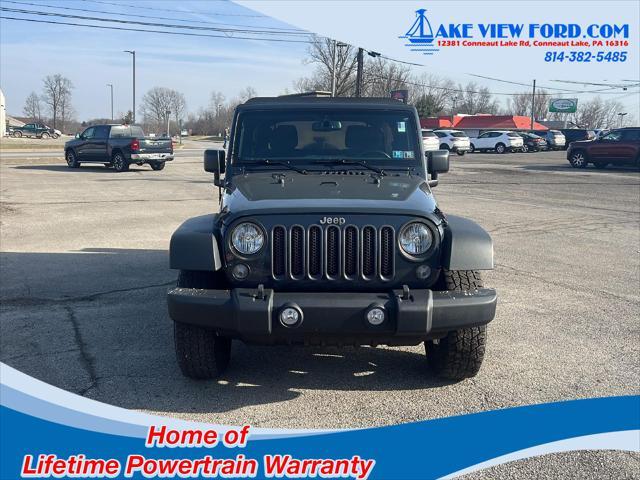used 2017 Jeep Wrangler Unlimited car, priced at $19,595