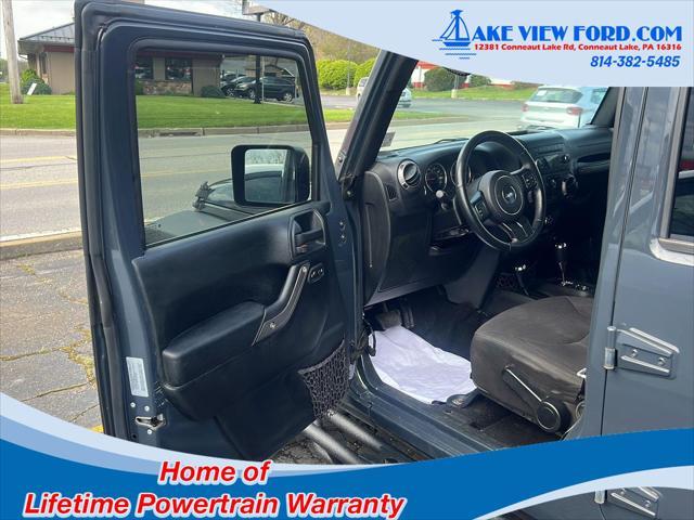used 2017 Jeep Wrangler Unlimited car, priced at $19,595