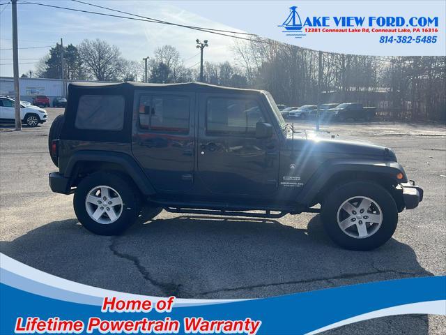 used 2017 Jeep Wrangler Unlimited car, priced at $19,595