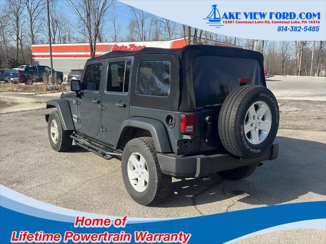 used 2017 Jeep Wrangler Unlimited car, priced at $19,595