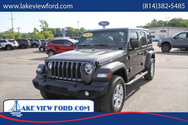 used 2019 Jeep Wrangler Unlimited car, priced at $28,995