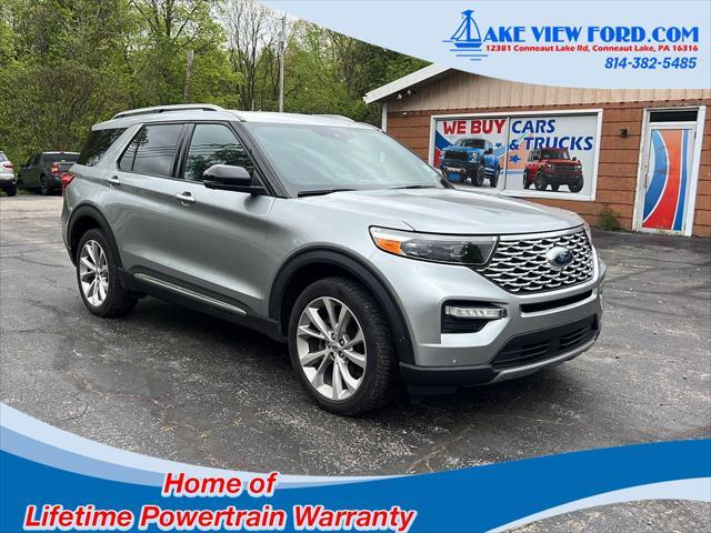 used 2021 Ford Explorer car, priced at $32,995