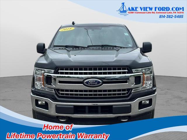 used 2018 Ford F-150 car, priced at $27,295