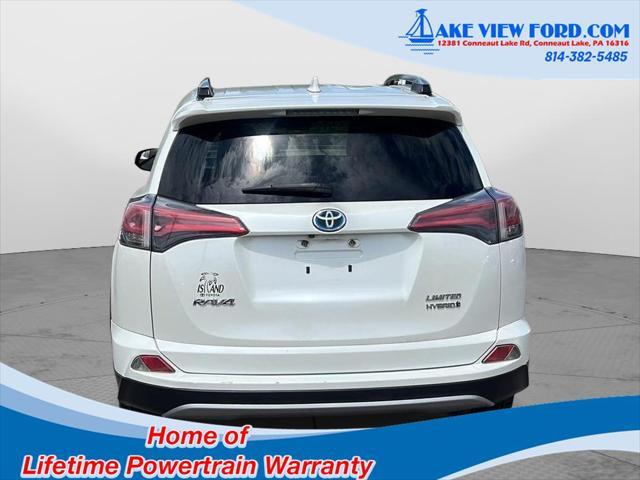 used 2018 Toyota RAV4 Hybrid car, priced at $26,995