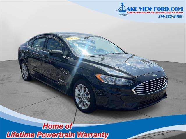 used 2019 Ford Fusion Hybrid car, priced at $13,795