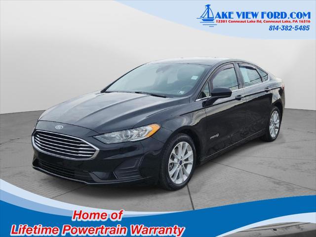 used 2019 Ford Fusion Hybrid car, priced at $14,395