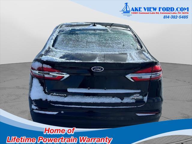 used 2019 Ford Fusion Hybrid car, priced at $14,395