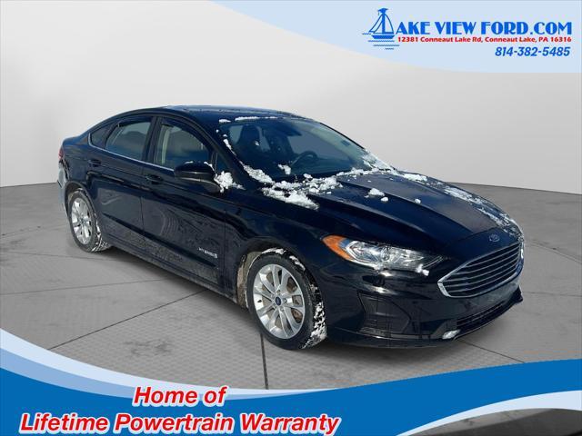 used 2019 Ford Fusion Hybrid car, priced at $14,395