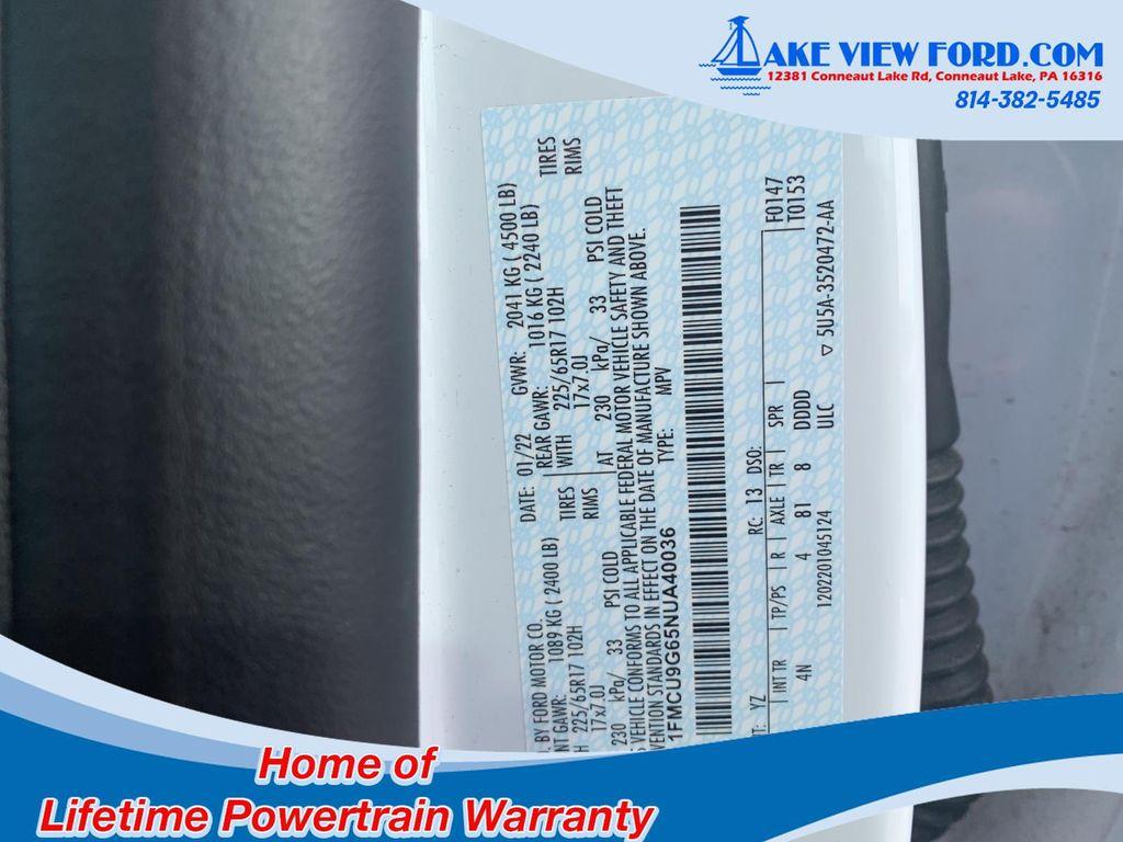 used 2022 Ford Escape car, priced at $21,995