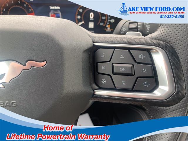 new 2024 Ford Mustang car, priced at $49,836