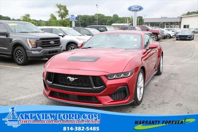 new 2024 Ford Mustang car, priced at $54,455