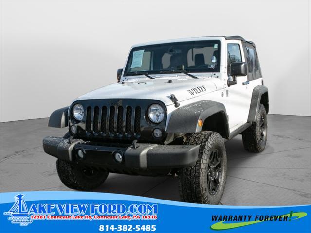 used 2015 Jeep Wrangler car, priced at $16,295