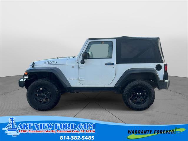 used 2015 Jeep Wrangler car, priced at $16,795