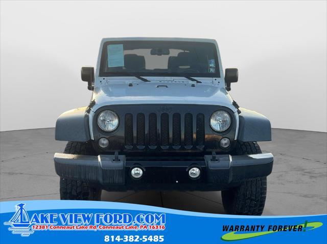 used 2015 Jeep Wrangler car, priced at $16,795