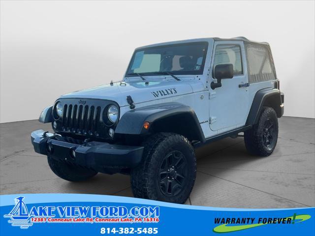 used 2015 Jeep Wrangler car, priced at $16,795