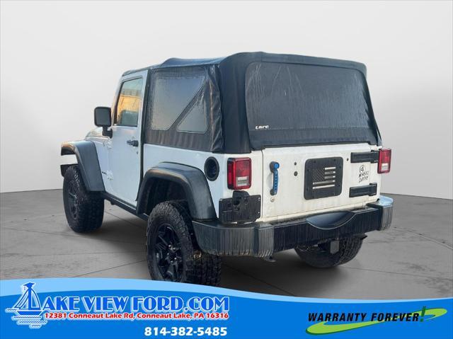 used 2015 Jeep Wrangler car, priced at $16,795