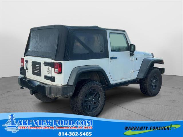 used 2015 Jeep Wrangler car, priced at $16,795