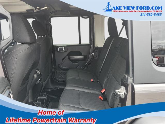 used 2021 Jeep Wrangler Unlimited car, priced at $28,795