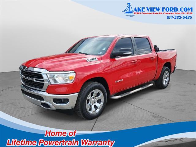 used 2021 Ram 1500 car, priced at $28,995